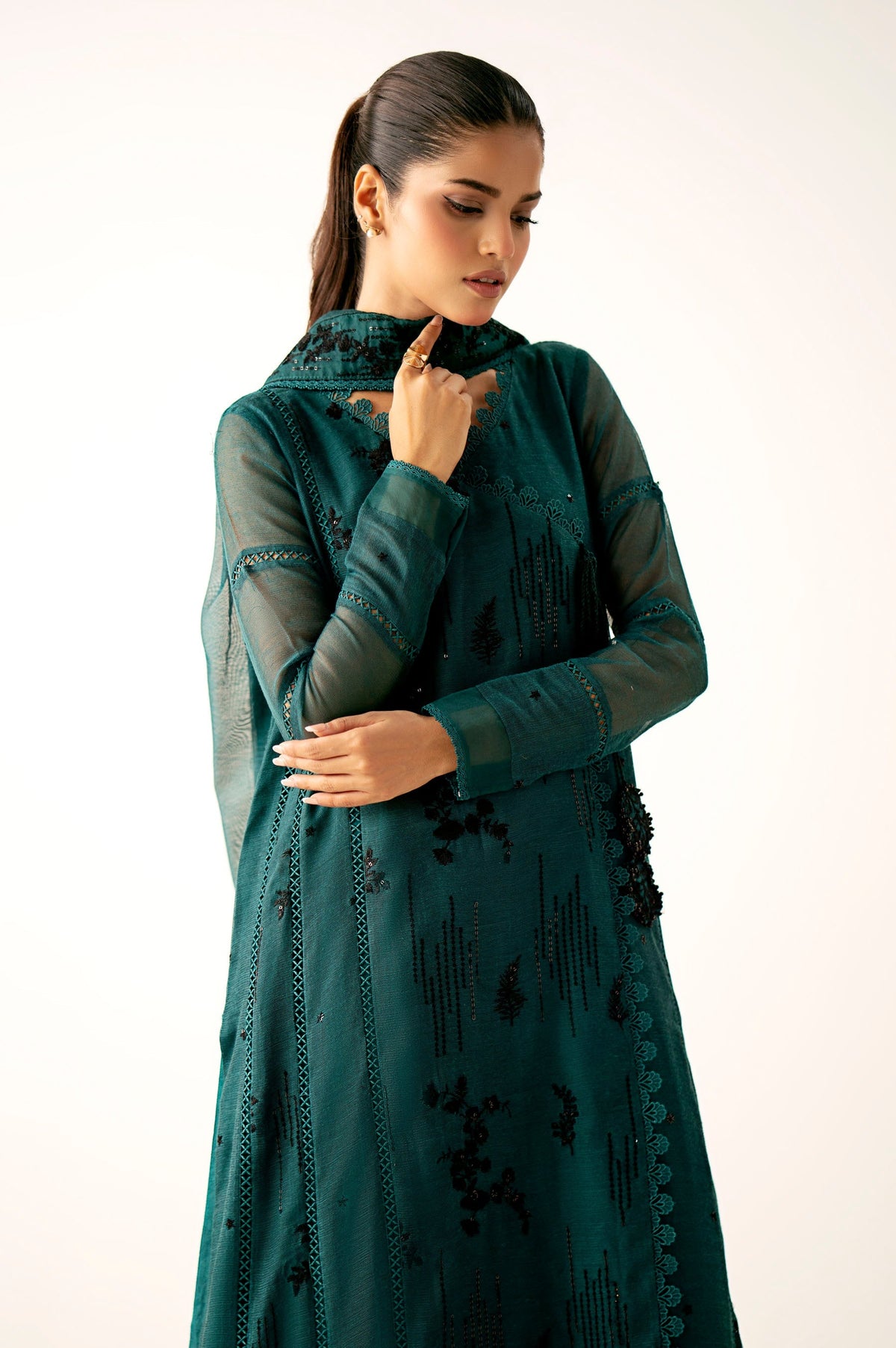 Zeen | Winter Collection | Organza 42 by Zeen - Designer Dress - Type: Ladies Clothes - Available at Libayah - 100% Original