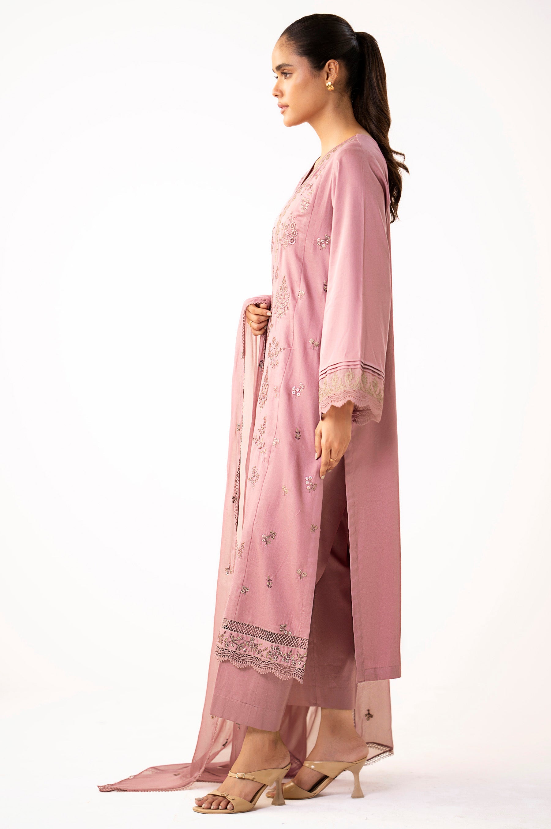Zeen | Winter Collection | Cotton Satin 32 by Zeen - Designer Dress - Type: Ladies Clothes - Available at Libayah - 100% Original