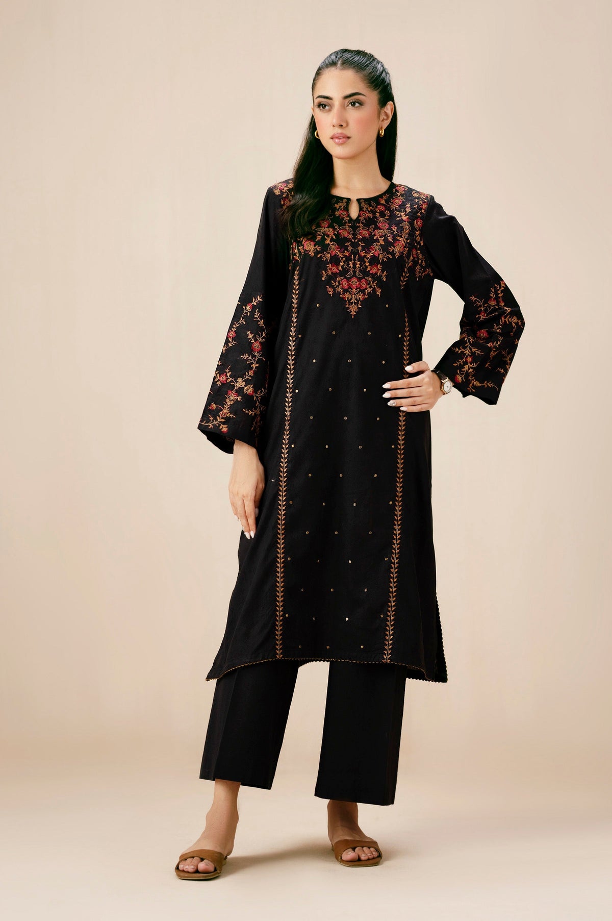 Zeen | Winter Collection | Jacquard 01 by Zeen - Designer Dress - Type: Ladies Clothes - Available at Libayah - 100% Original
