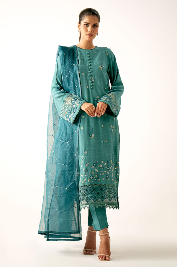 Zeen | Winter Collection | Raw Silk 33 by Zeen - Designer Dress - Type: Ladies Clothes - Available at Libayah - 100% Original
