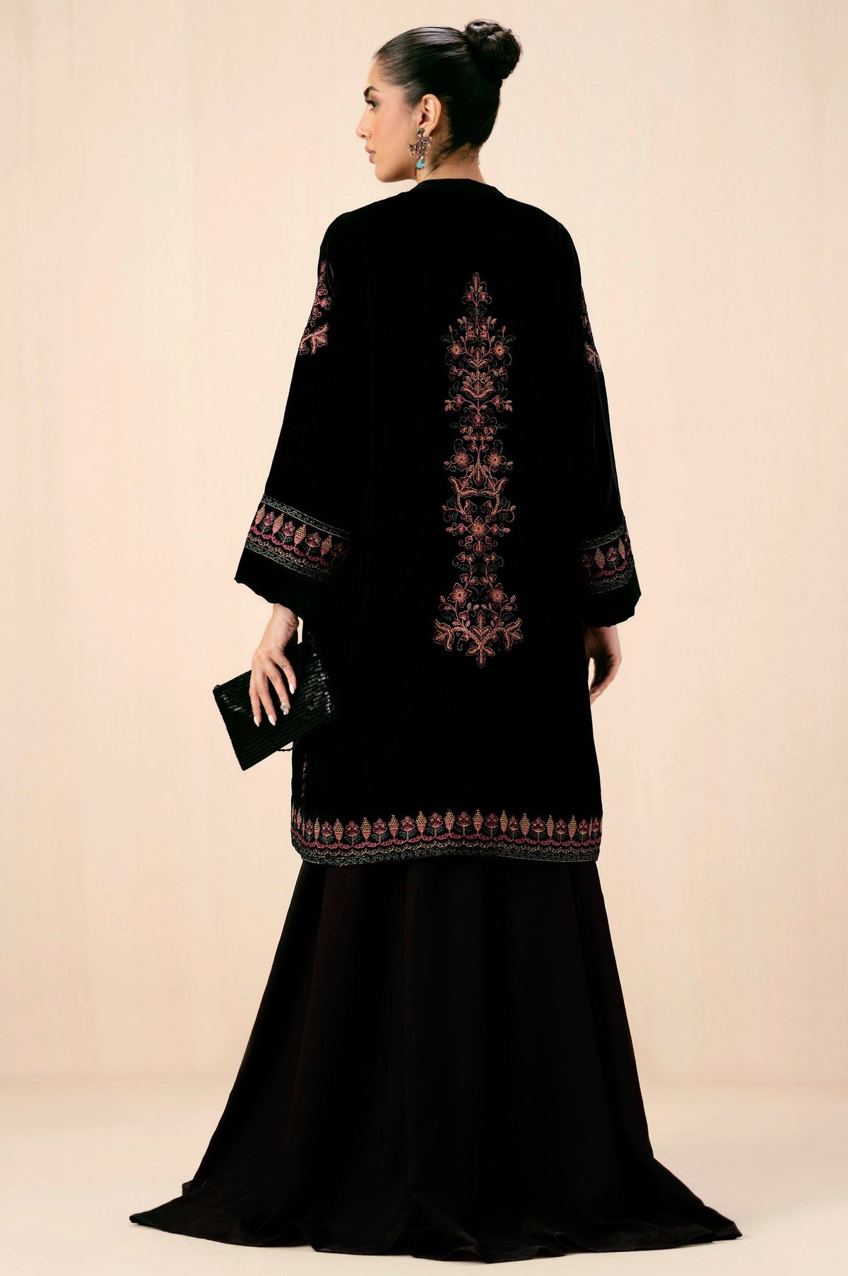Zeen | Winter Collection | Velvet Jacket 03 by Zeen - Designer Dress - Type: Ladies Clothes - Available at Libayah - 100% Original