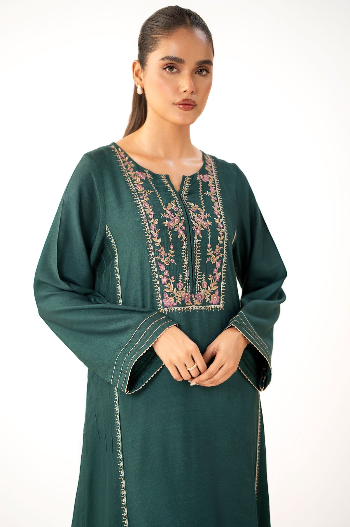 Zeen | Winter Collection | Raw Silk 04 by Zeen - Designer Dress - Type: Ladies Clothes - Available at Libayah - 100% Original