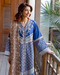 Mushq | Astoria Lawn 26 | Zenith by Mushq - Designer Dress  - Type : Ladies Clothes - Available at Libayah - 100% Original 