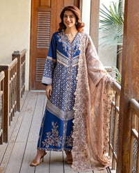Mushq | Astoria Lawn 26 | Zenith by Mushq - Designer Dress  - Type : Ladies Clothes - Available at Libayah - 100% Original 
