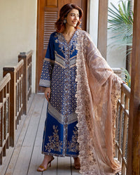 Mushq | Astoria Lawn 26 | Zenith by Mushq - Designer Dress  - Type : Ladies Clothes - Available at Libayah - 100% Original 