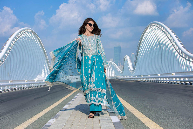 Kara | Kamdani Festive Collection | Zephyr Hues by Kara - Designer Dress - Type: Ladies Clothes - Available at Libayah - 100% Original