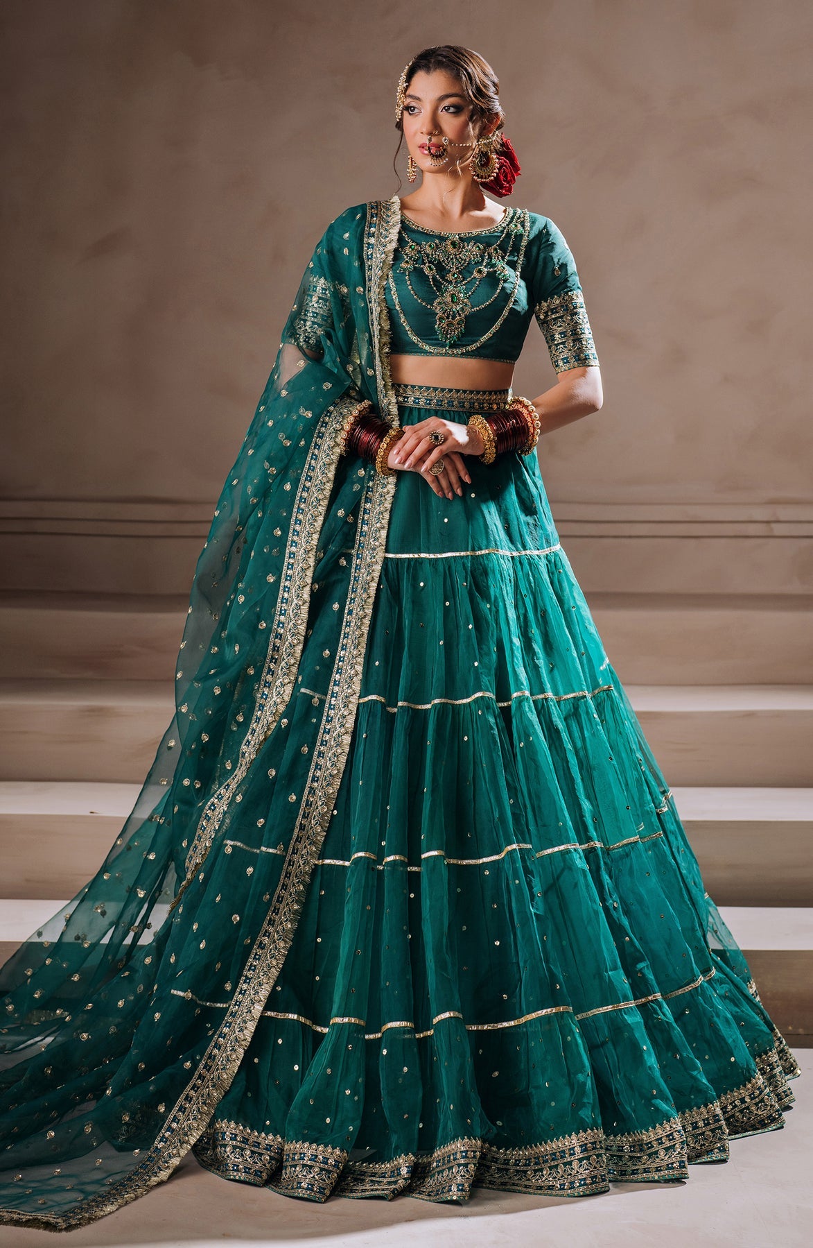 Zevk | Malika Jaan Bridals |  NOOR-E-JAAN by Zevk - Designer Dress - Type: Ladies Clothes - Available at Libayah - 100% Original