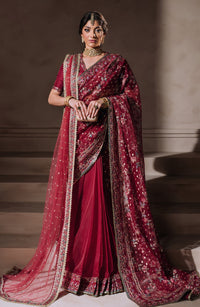Zevk | Malika Jaan Bridals |  LAJO JAAN by Zevk - Designer Dress - Type: Ladies Clothes - Available at Libayah - 100% Original