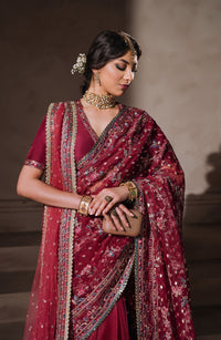 Zevk | Malika Jaan Bridals |  LAJO JAAN by Zevk - Designer Dress - Type: Ladies Clothes - Available at Libayah - 100% Original