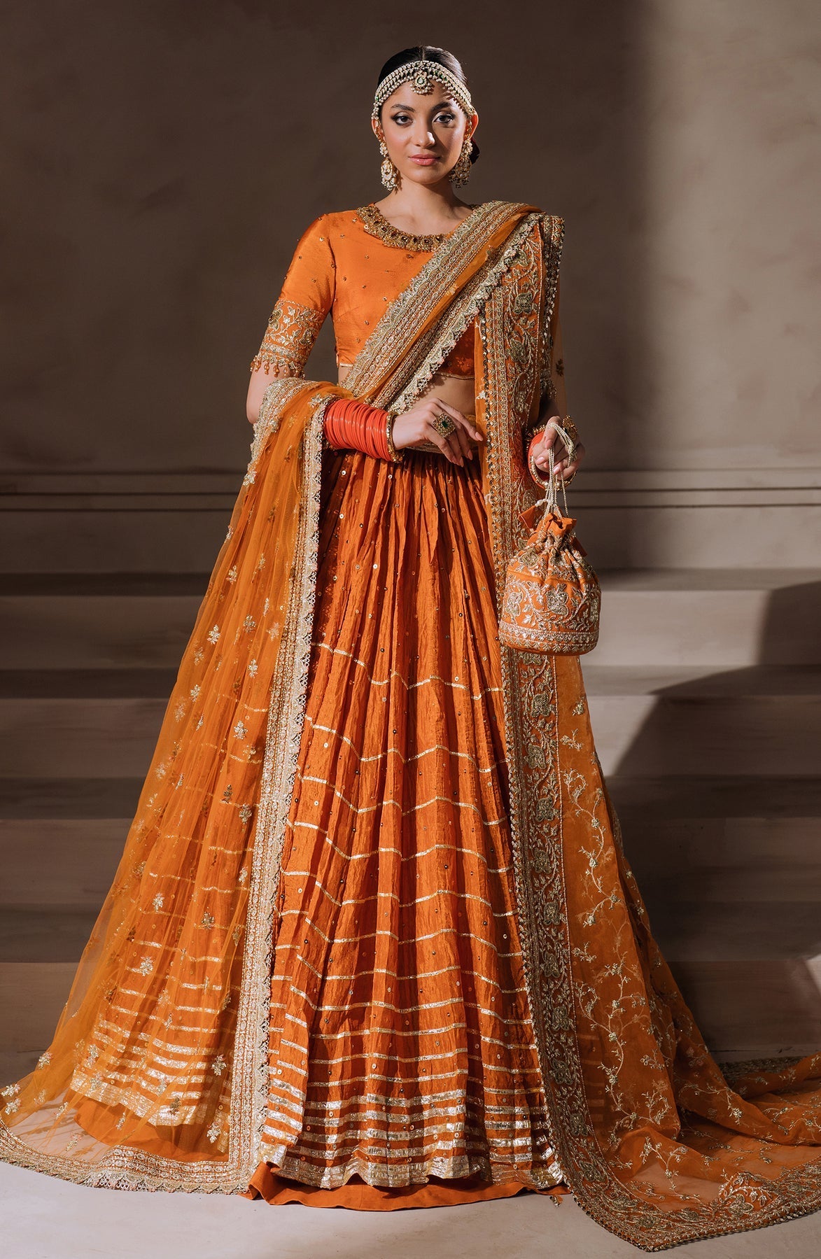 Zevk | Malika Jaan Bridals |  AALAM ZAIB by Zevk - Designer Dress - Type: Ladies Clothes - Available at Libayah - 100% Original