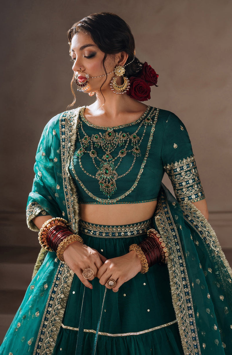 Zevk | Malika Jaan Bridals |  NOOR-E-JAAN by Zevk - Designer Dress - Type: Ladies Clothes - Available at Libayah - 100% Original