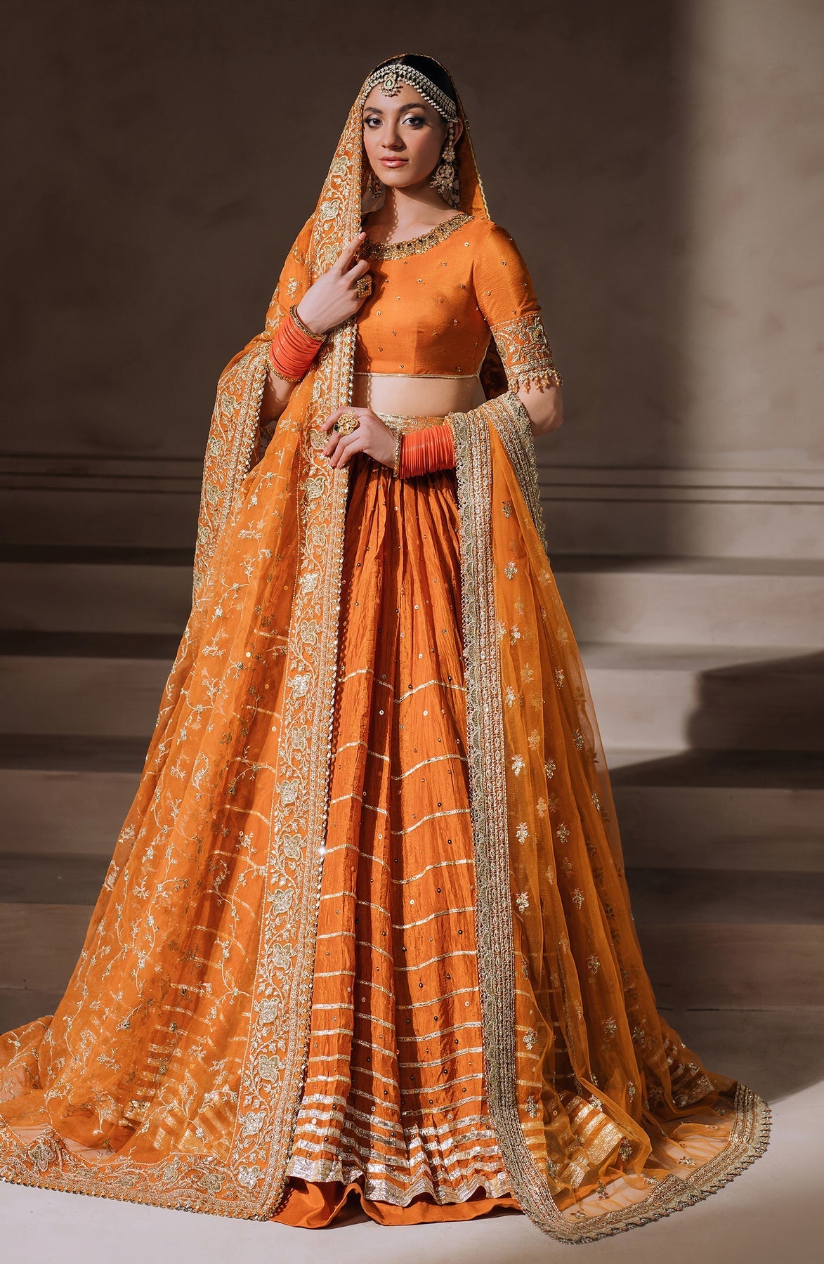 Zevk | Malika Jaan Bridals |  AALAM ZAIB by Zevk - Designer Dress - Type: Ladies Clothes - Available at Libayah - 100% Original