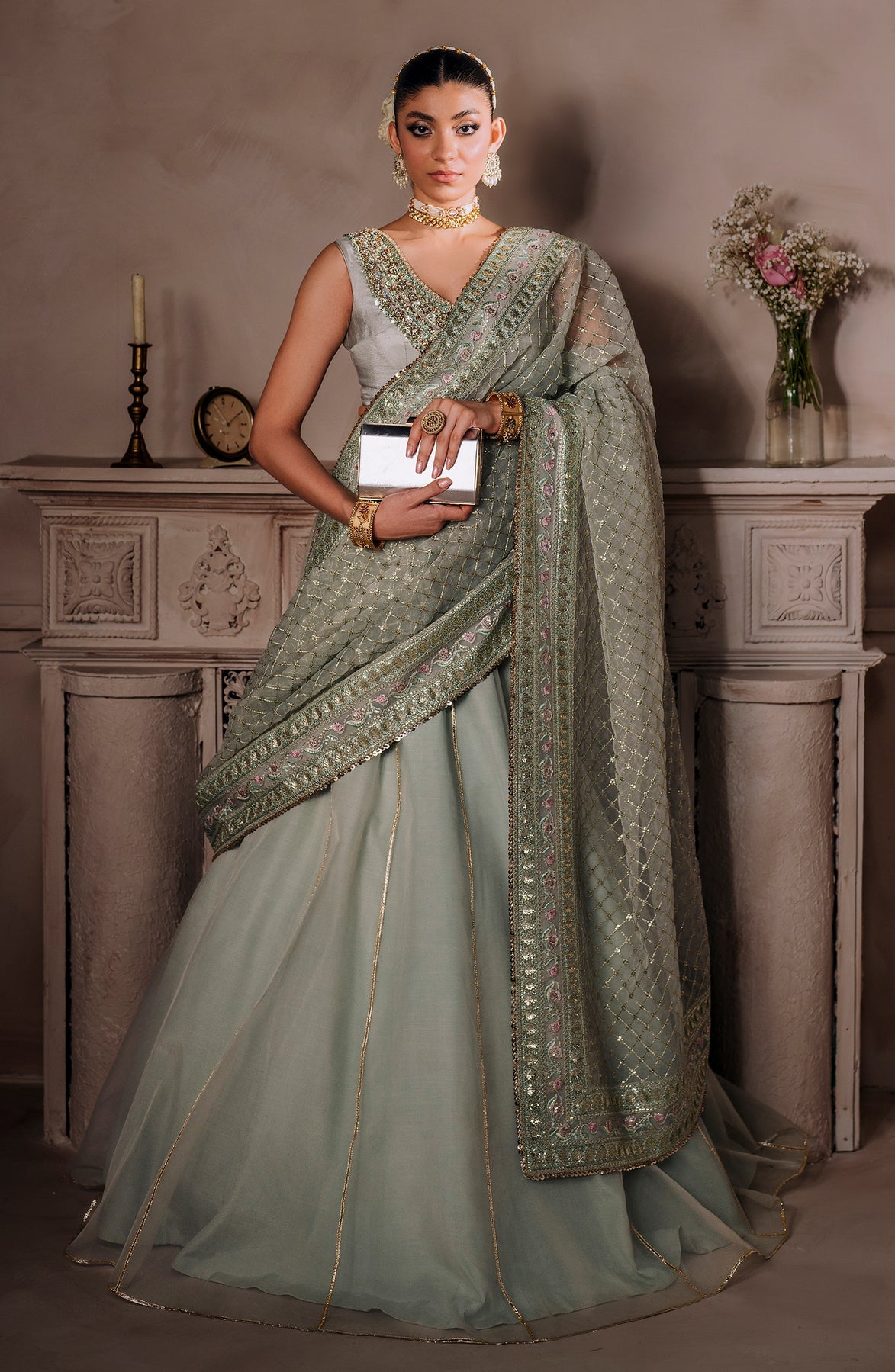 Zevk | Malika Jaan Bridals |  AMEERAN by Zevk - Designer Dress - Type: Ladies Clothes - Available at Libayah - 100% Original