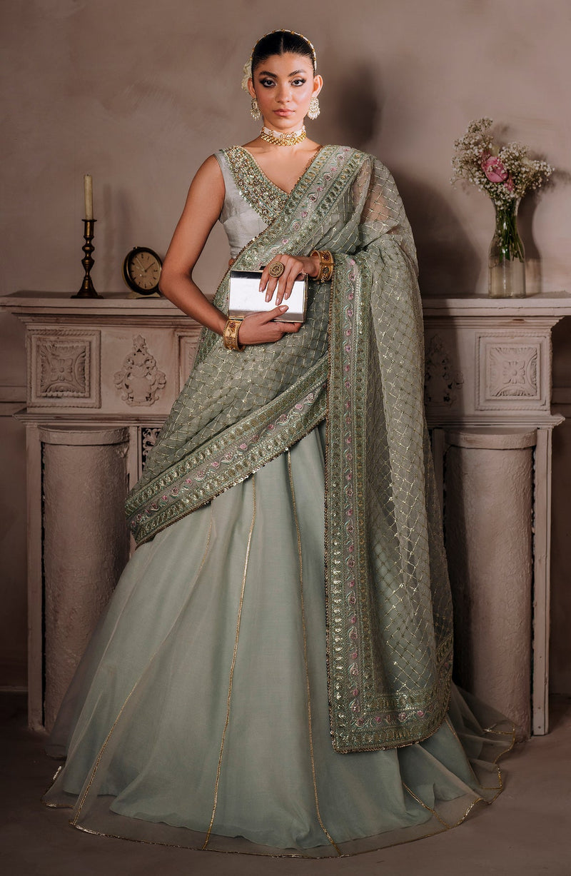 Zevk | Malika Jaan Bridals |  AMEERAN by Zevk - Designer Dress - Type: Ladies Clothes - Available at Libayah - 100% Original