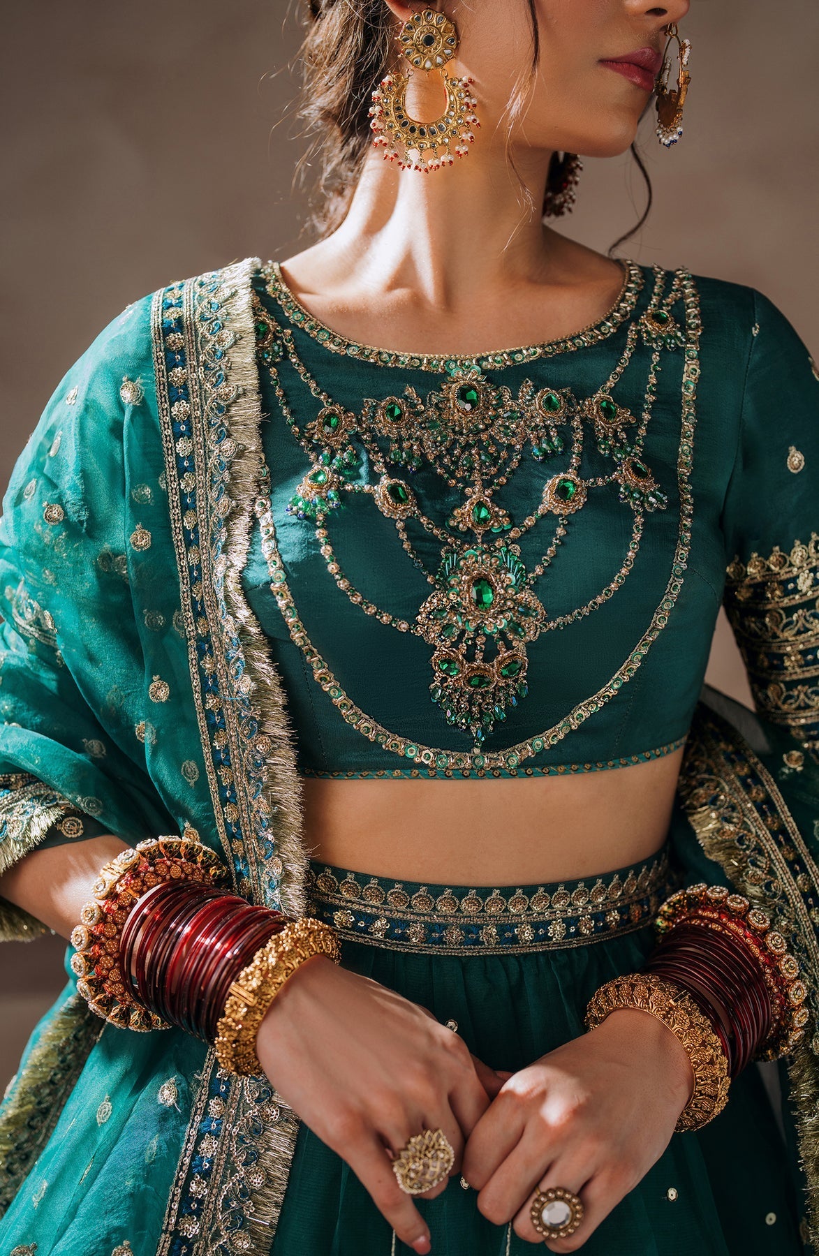 Zevk | Malika Jaan Bridals |  NOOR-E-JAAN by Zevk - Designer Dress - Type: Ladies Clothes - Available at Libayah - 100% Original