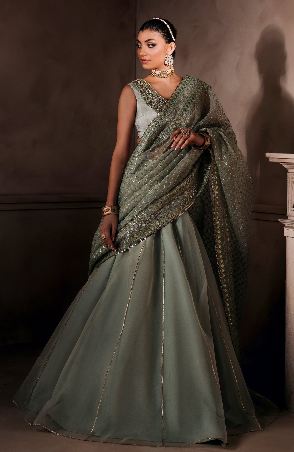 Zevk | Malika Jaan Bridals |  AMEERAN by Zevk - Designer Dress - Type: Ladies Clothes - Available at Libayah - 100% Original