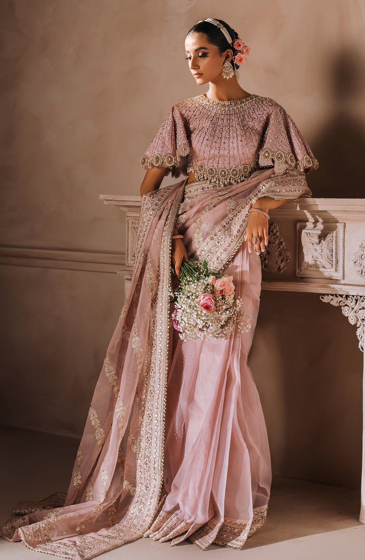 Zevk | Malika Jaan Bridals |  MALLIKA JAAN by Zevk - Designer Dress - Type: Ladies Clothes - Available at Libayah - 100% Original