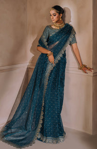 Zevk | Malika Jaan Bridals |  NEELO JAAN by Zevk - Designer Dress - Type: Ladies Clothes - Available at Libayah - 100% Original