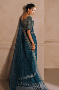 Zevk | Malika Jaan Bridals |  NEELO JAAN by Zevk - Designer Dress - Type: Ladies Clothes - Available at Libayah - 100% Original