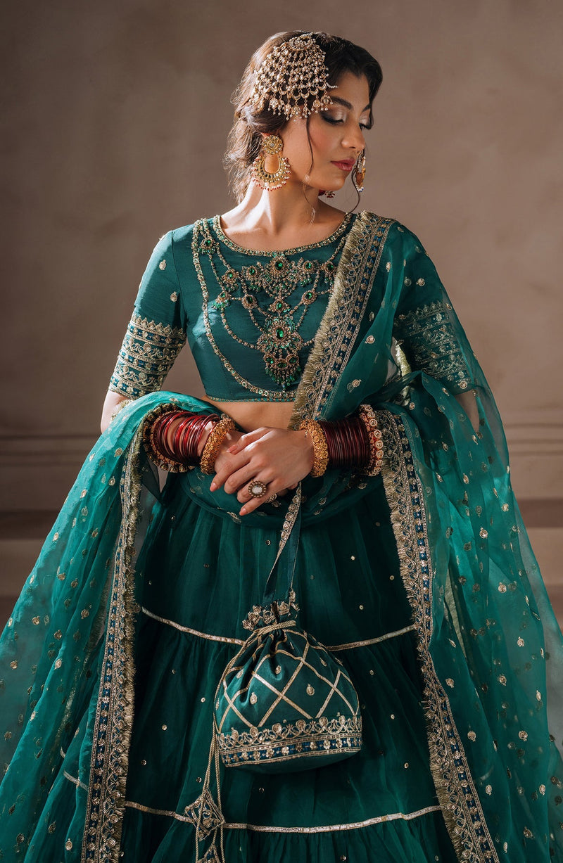 Zevk | Malika Jaan Bridals |  NOOR-E-JAAN by Zevk - Designer Dress - Type: Ladies Clothes - Available at Libayah - 100% Original