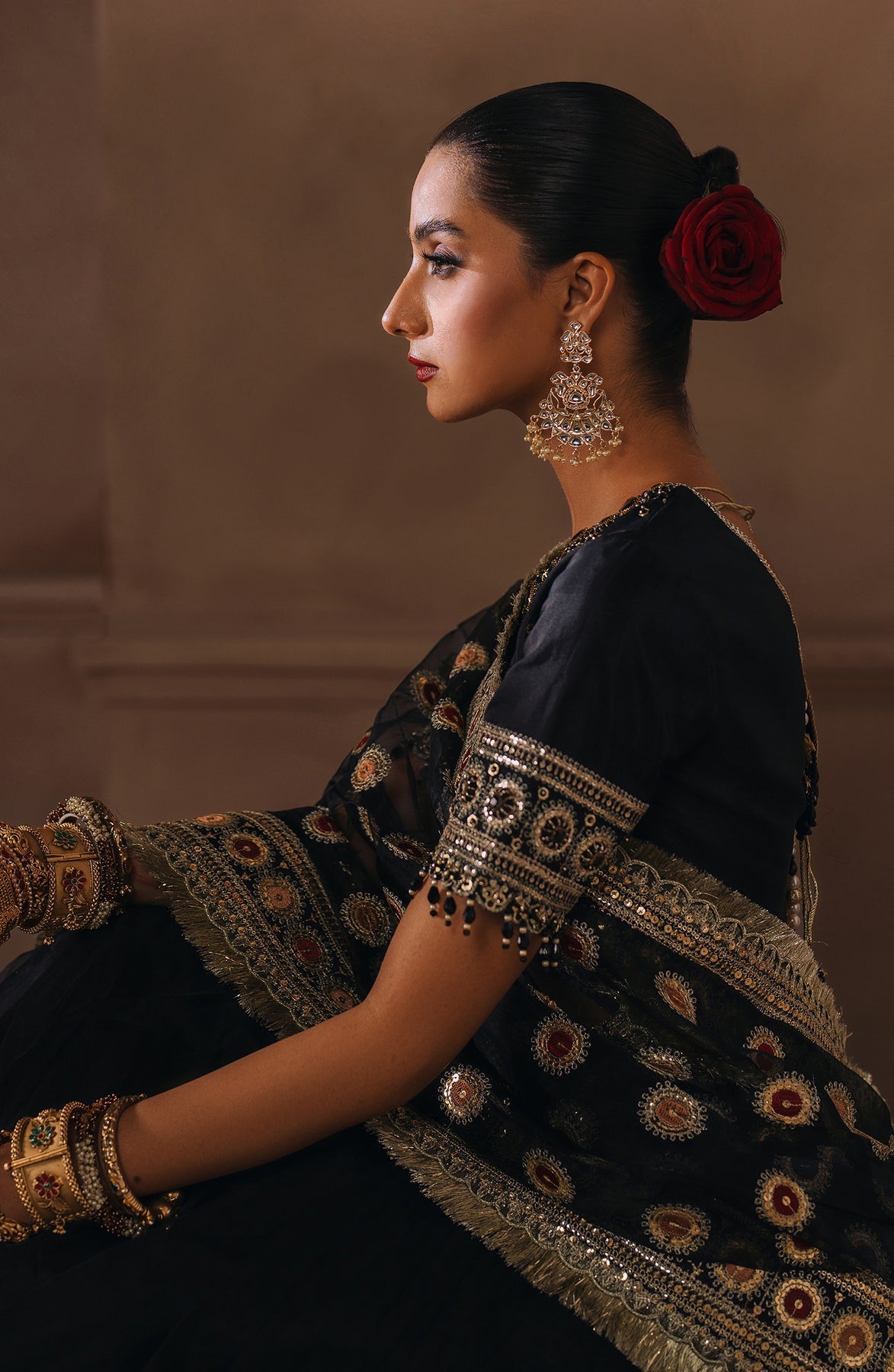 Zevk | Malika Jaan Bridals |  SAL JAAN by Zevk - Designer Dress - Type: Ladies Clothes - Available at Libayah - 100% Original