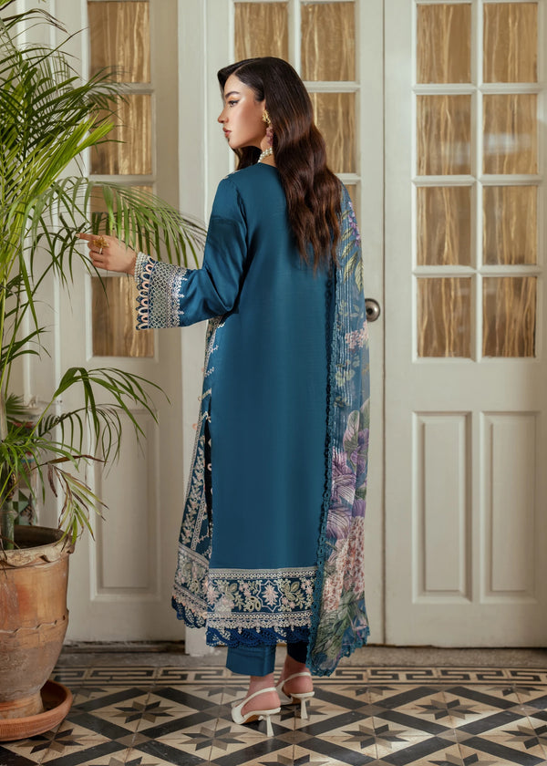 Aabyaan | Miraal Signature Embroidered Viscose | RUYA (AV-06) by Aabyaan - Designer Dress - Type: Luxury - Available at Libayah - 100% Original
