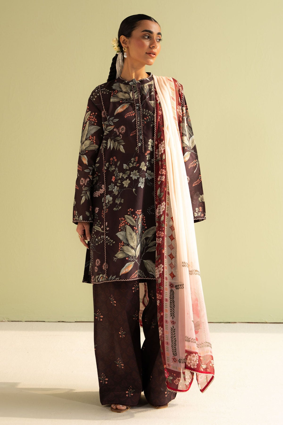Zara Shahjahan | Coco Prints 25 | Zoe-7B by Zara Shahjahan - Designer Dress - Type: Ladies Clothes - Available at Libayah - 100% Original