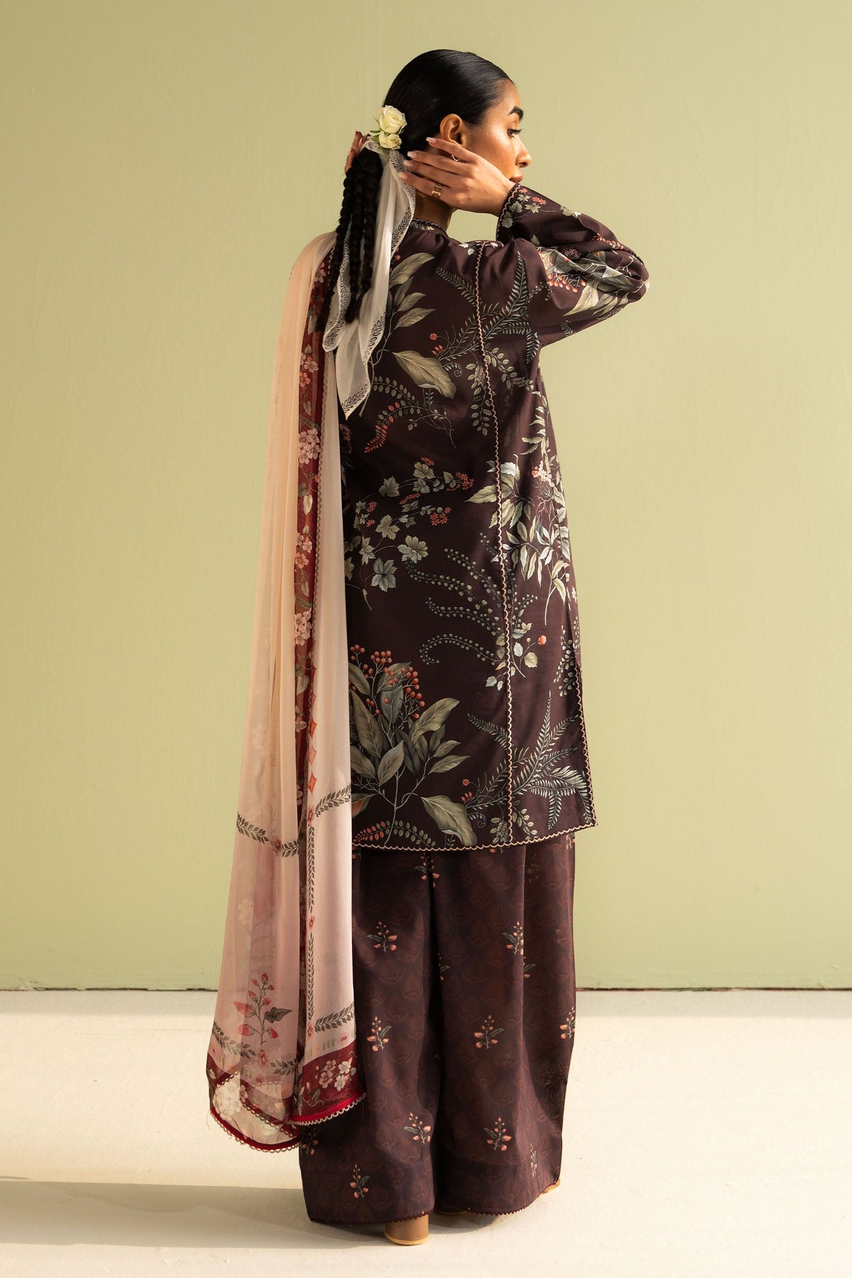 Zara Shahjahan | Coco Prints 25 | Zoe-7B by Zara Shahjahan - Designer Dress - Type: Ladies Clothes - Available at Libayah - 100% Original