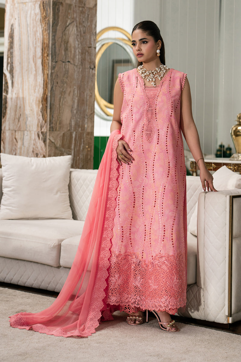 Rangrasiya | Carnation Eid Edit 26 | Zoey by Rangrasiya - Designer Dress  - Type : Ladies Clothes - Available at Libayah - 100% Original 
