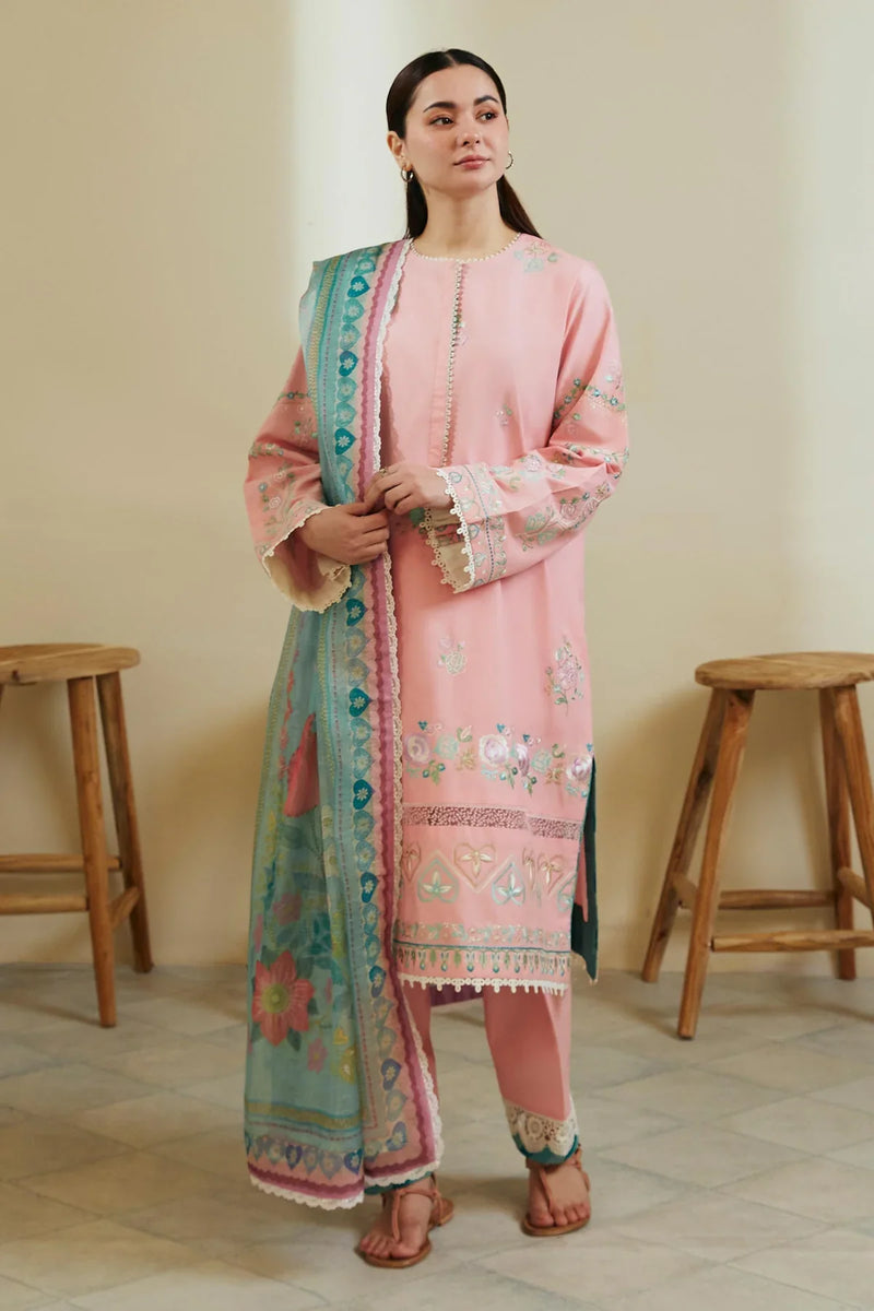 Zara Shahjahan | Coco Lawn 24 | ZOYA-8A by Zara Shahjahan - Designer Dress - Type: Ladies Clothes - Available at Libayah - 100% Original