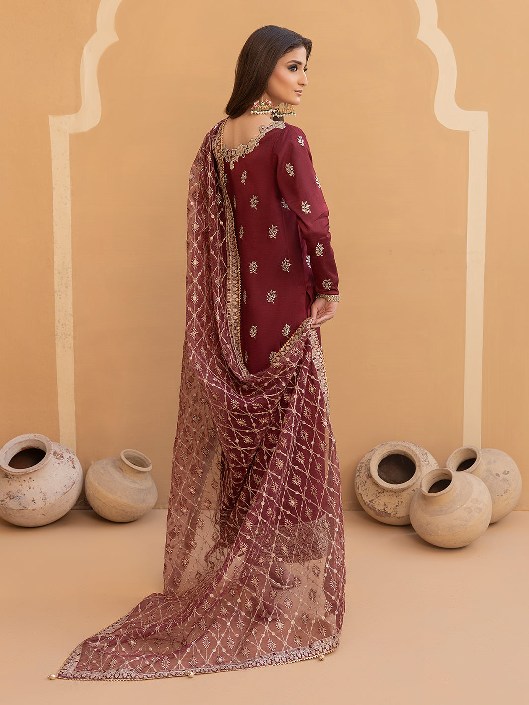 Hem Stitch | Raw Silk Edit 25 | Zurina by Hemstitch - Designer Dress - Type: Ladies Clothes - Available at Libayah - 100% Original