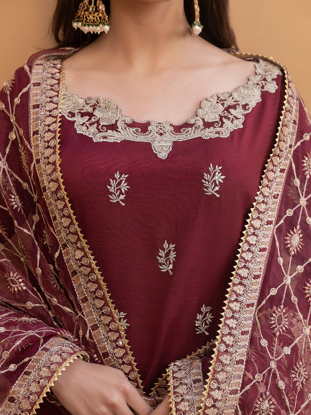 Hem Stitch | Raw Silk Edit 25 | Zurina by Hemstitch - Designer Dress - Type: Ladies Clothes - Available at Libayah - 100% Original