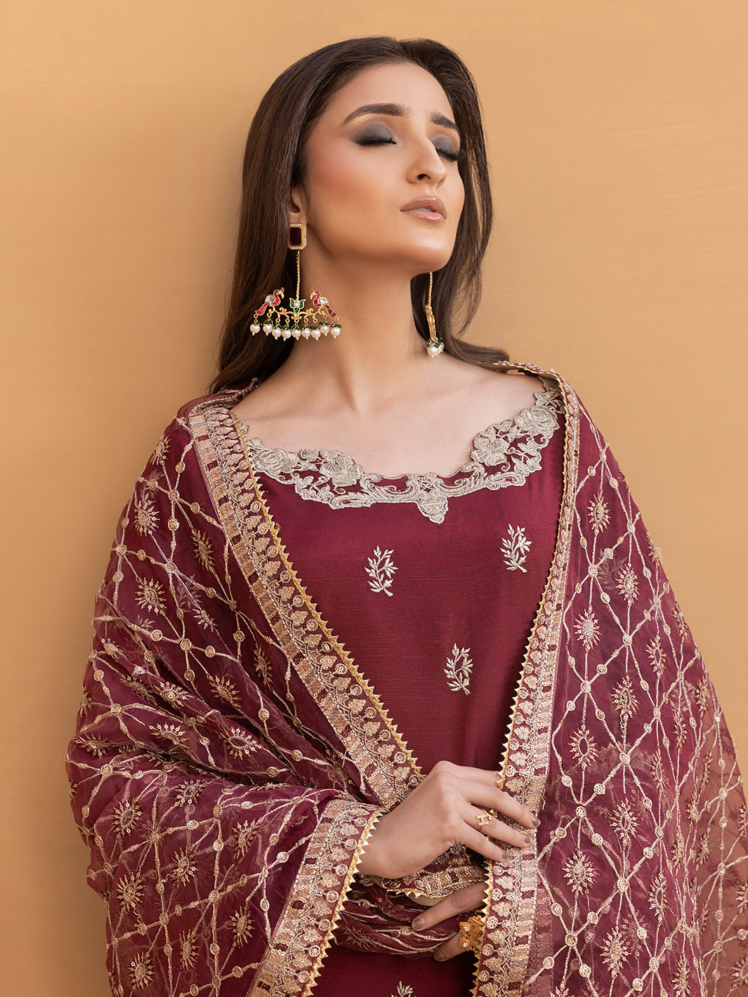 Hem Stitch | Raw Silk Edit 25 | Zurina by Hemstitch - Designer Dress - Type: Ladies Clothes - Available at Libayah - 100% Original