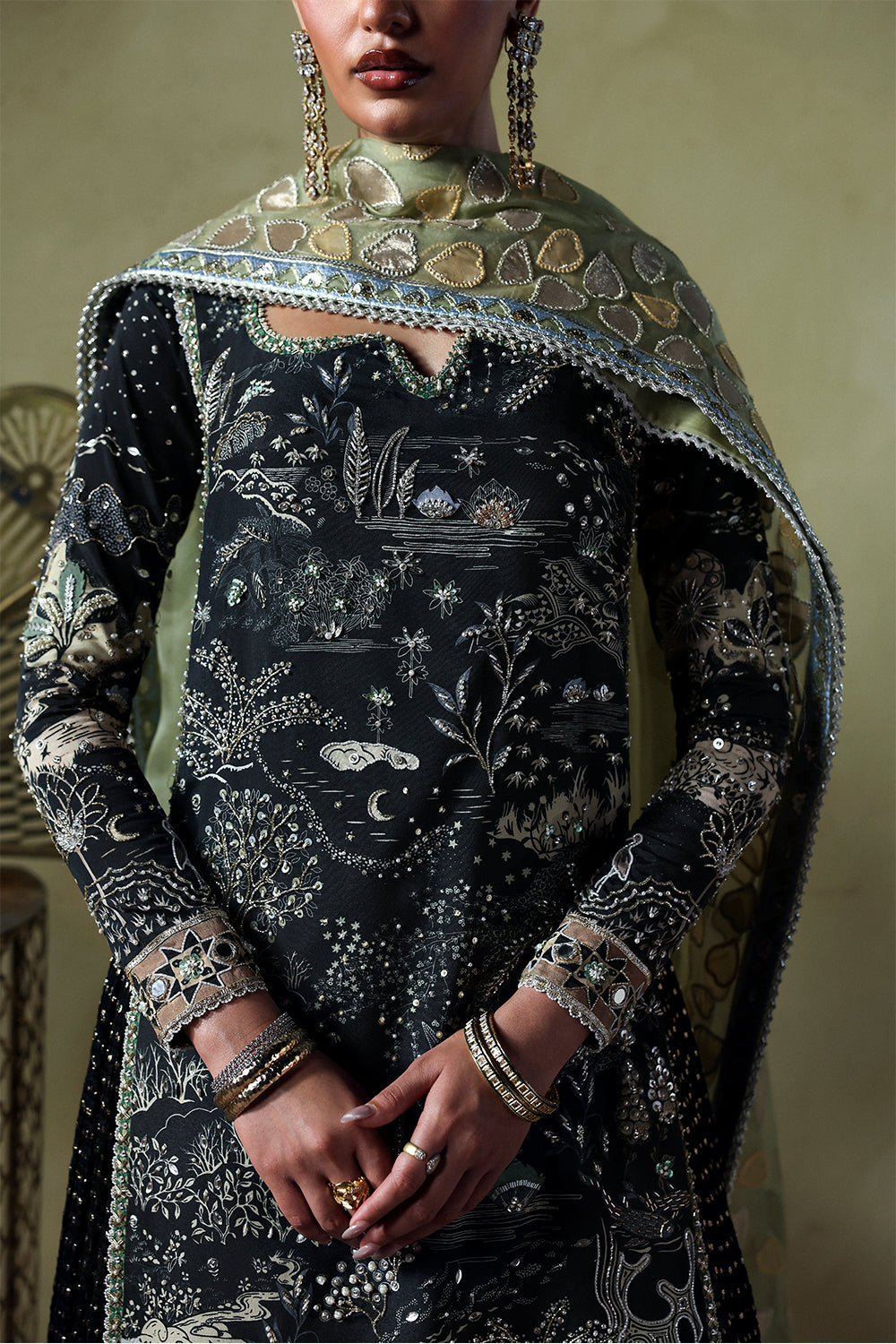 Soraya | Lumene Festive'25/26 | Zyra by Soraya - Designer Dress  - Type : Ladies Clothes - Available at Libayah - 100% Original 
