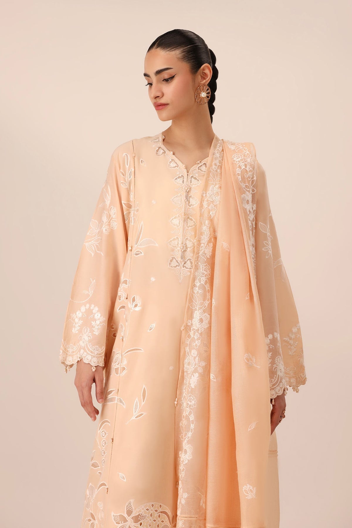 Elan | Stitched Pret 26 | NOORAI (EL26-06 A ST) by Elan - Designer Dress  - Type : Ladies Clothes - Available at Libayah - 100% Original 