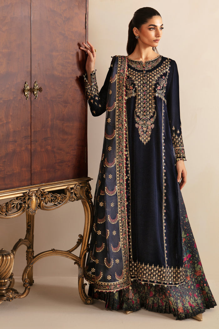 Jazmin | Velvet Edit 24 | VF-2031 by Jazmin - Designer Dress - Type: Ladies Clothes - Available at Libayah - 100% Original