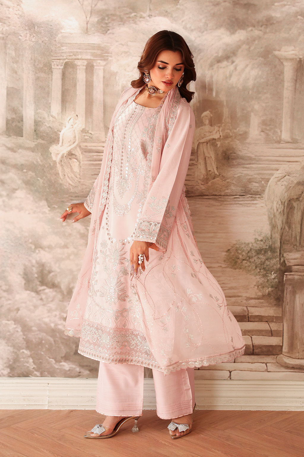Ramsha | Aangan Luxury Raw silk | AA-202 by Ramsha - Designer Dress  - Type : Ladies Clothes - Available at Libayah - 100% Original 