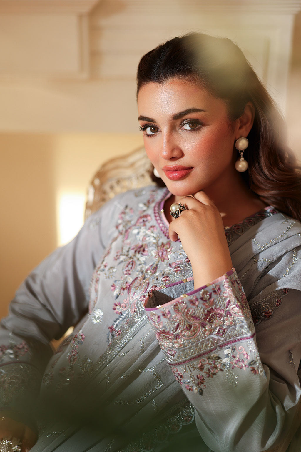 Ramsha | Aangan Luxury Raw silk | AA-209 by Ramsha - Designer Dress - Type : Ladies Clothes - Available at Libayah - 100% Original 