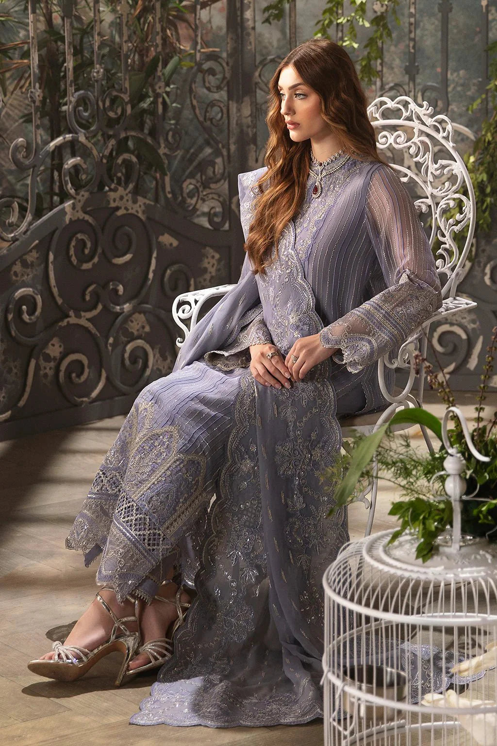 Afrozeh | La Fuchsia 24 | Elyssa by Afrozeh - Designer Dress - Type: Ladies Clothes - Available at Libayah - 100% Original