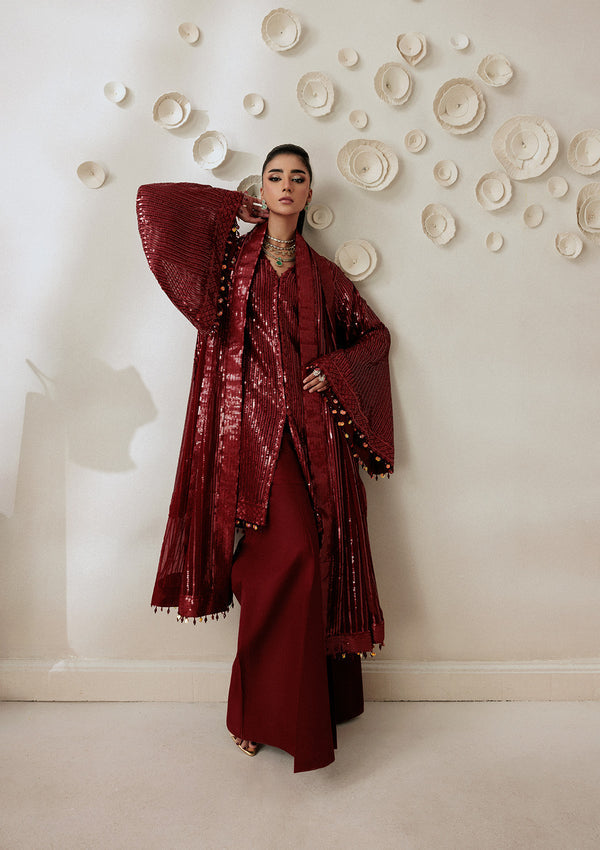 Aik Atelier | Aik Sham 26 | VOL. 1 - LOOK 08 by Aik Atelier - Designer Dress  - Type : Ladies Clothes - Available at Libayah - 100% Original 