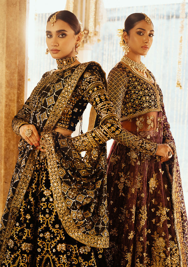 Aik Atelier | Dastoor Velvet 24 | DASTOOR - LOOK 01 by Aik Atelier - Designer Dress - Type: Ladies Clothes - Available at Libayah - 100% Original