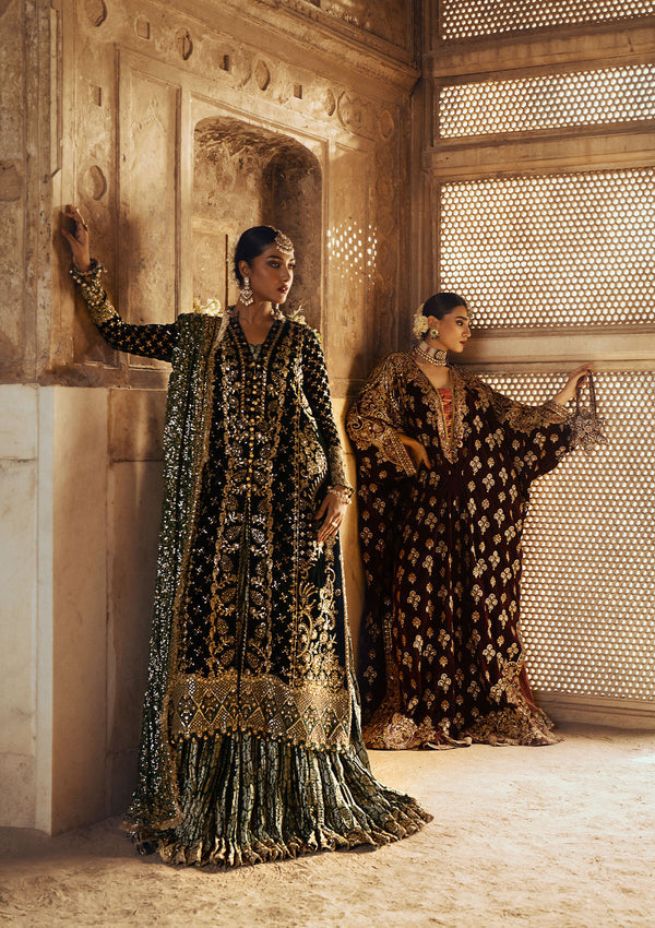 Aik Atelier | Dastoor Velvet 24 | DASTOOR - LOOK 02 by Aik Atelier - Designer Dress - Type: Ladies Clothes - Available at Libayah - 100% Original