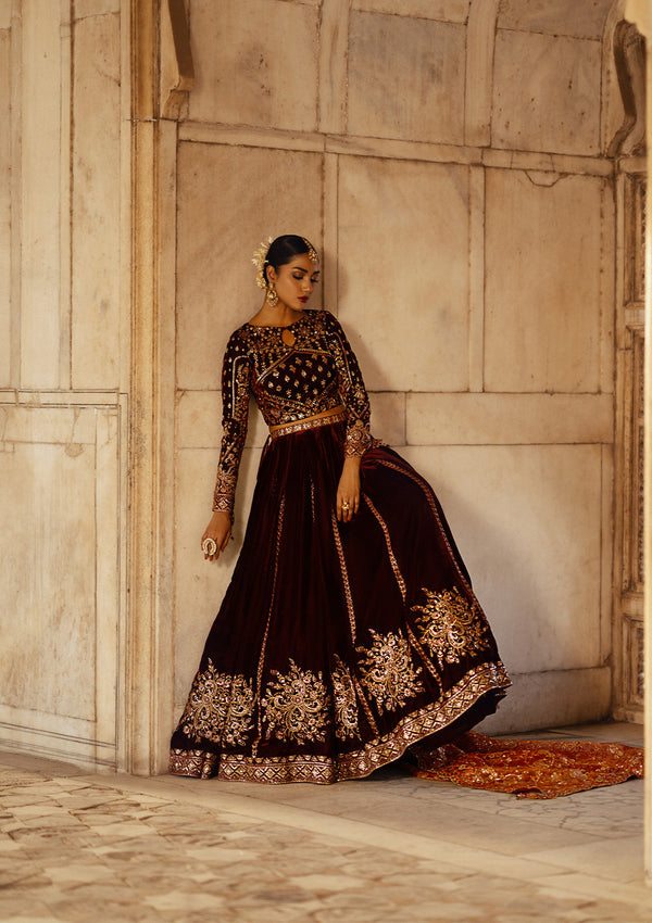 Aik Atelier | Dastoor Velvet 24 | DASTOOR - LOOK 06 by Aik Atelier - Designer Dress - Type: Ladies Clothes - Available at Libayah - 100% Original