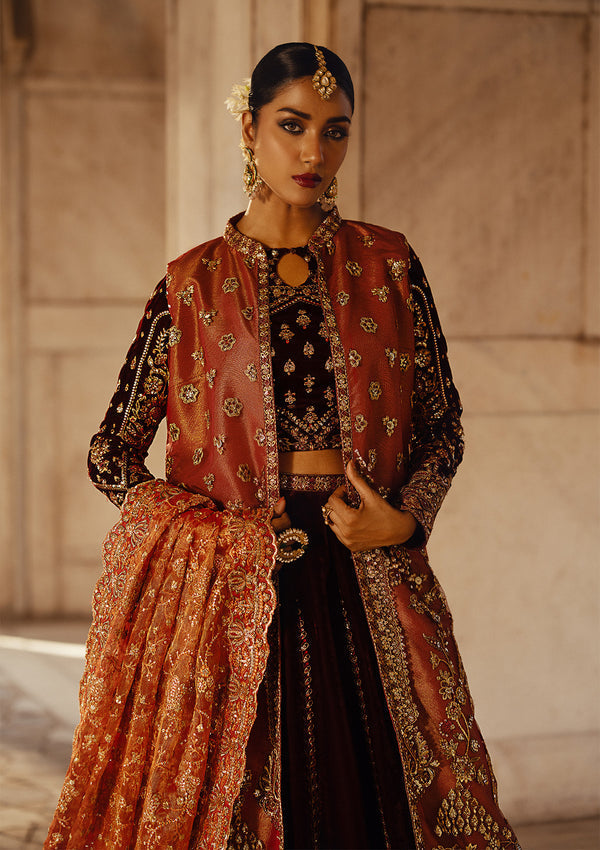 Aik Atelier | Dastoor Velvet 24 | DASTOOR - LOOK 06 by Aik Atelier - Designer Dress - Type: Ladies Clothes - Available at Libayah - 100% Original