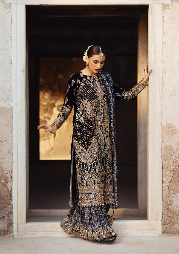 Aik Atelier | Dastoor Velvet 24 | DASTOOR - LOOK 07 by Aik Atelier - Designer Dress - Type: Ladies Clothes - Available at Libayah - 100% Original
