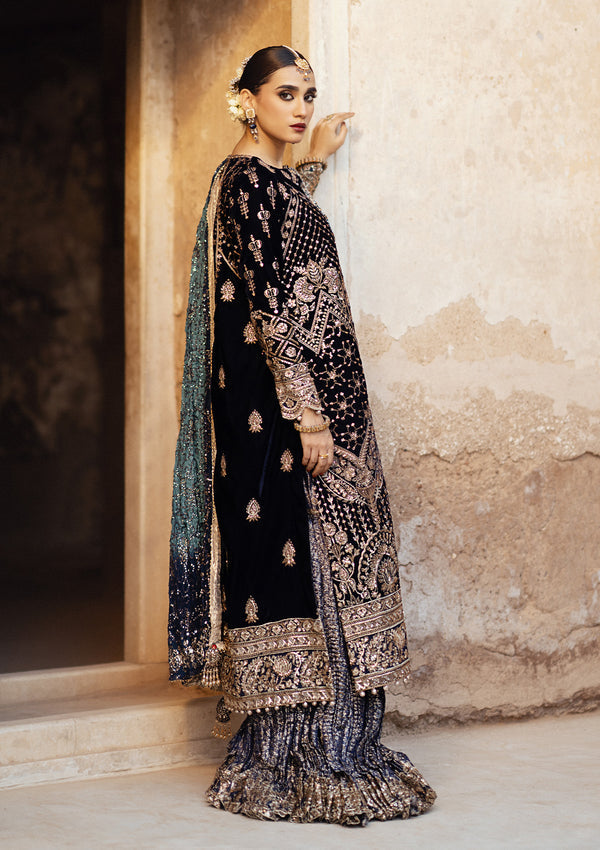 Aik Atelier | Dastoor Velvet 24 | DASTOOR - LOOK 07 by Aik Atelier - Designer Dress - Type: Ladies Clothes - Available at Libayah - 100% Original