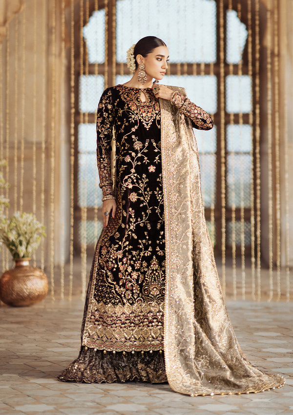 Aik Atelier | Dastoor Velvet 24 | DASTOOR - LOOK 09 by Aik Atelier - Designer Dress - Type: Ladies Clothes - Available at Libayah - 100% Original