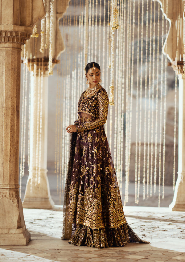 Aik Atelier | Dastoor Velvet 24 | DASTOOR - LOOK 10 by Aik Atelier - Designer Dress - Type: Ladies Clothes - Available at Libayah - 100% Original
