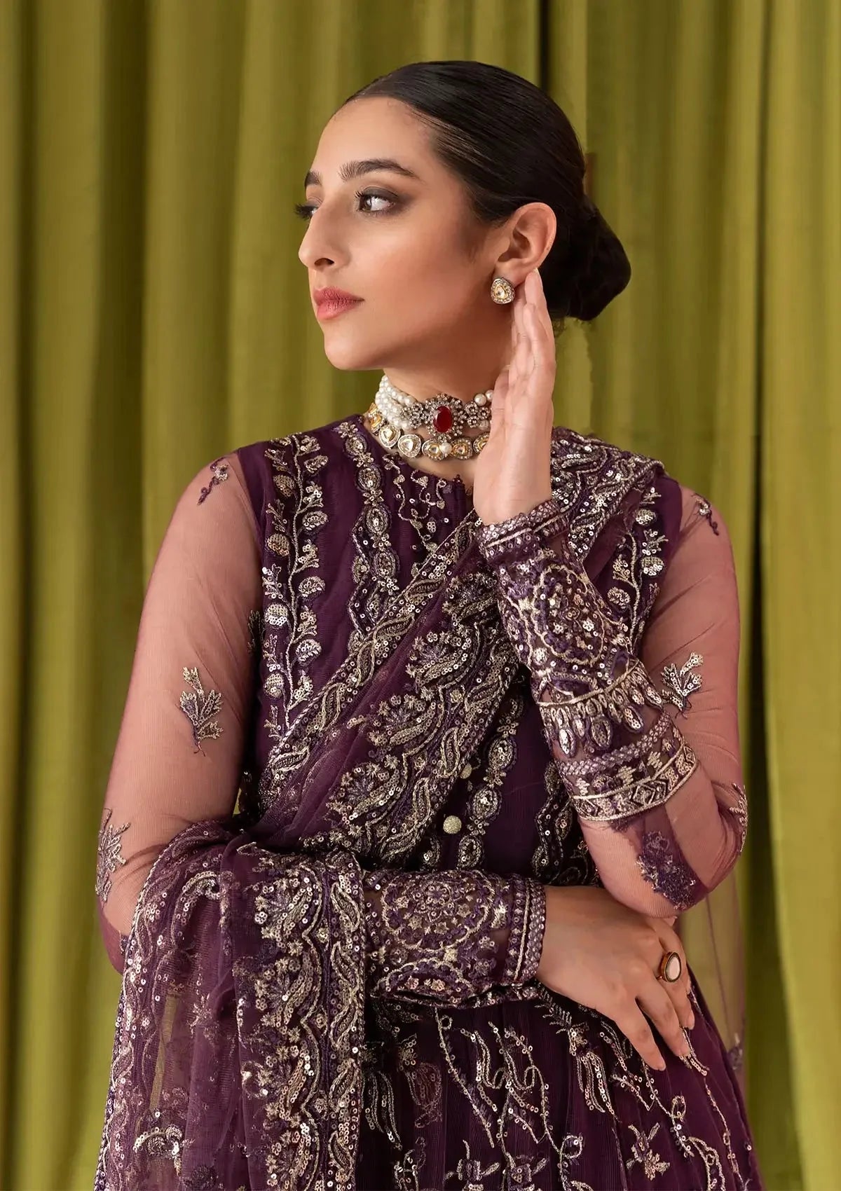 Aik Atelier | Formals Collection | LOOK 01 by Aik Atelier - Designer Dress - Type: Ladies Clothes - Available at Libayah - 100% Original