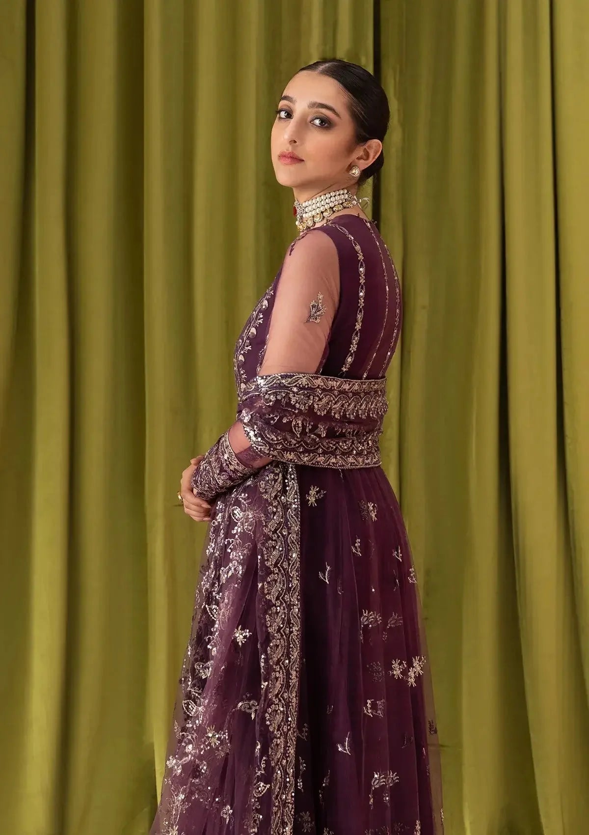 Aik Atelier | Formals Collection | LOOK 01 by Aik Atelier - Designer Dress - Type: Ladies Clothes - Available at Libayah - 100% Original